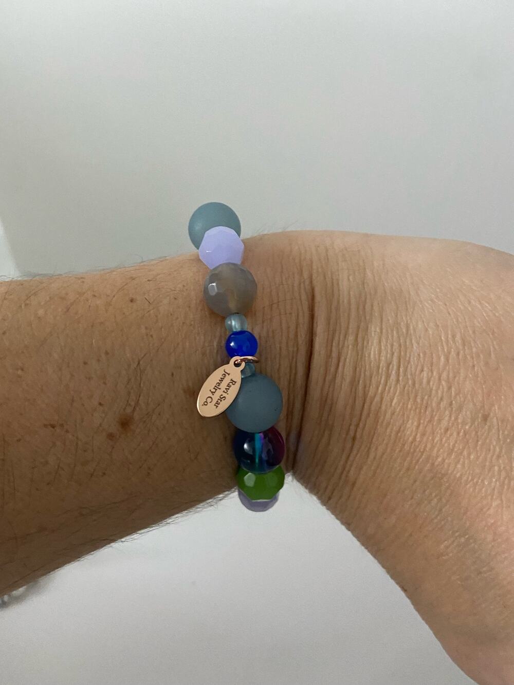 handmade colorful bead bracelet